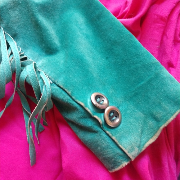 Boar Suede Leather Jacket - Picture 6 of 16